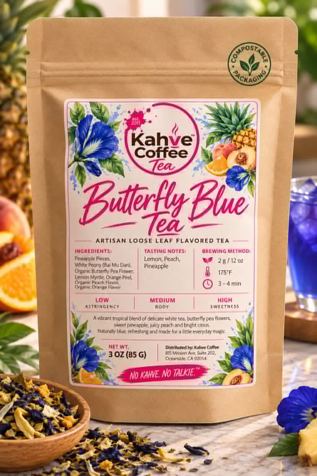 Butterfly Blue Tea